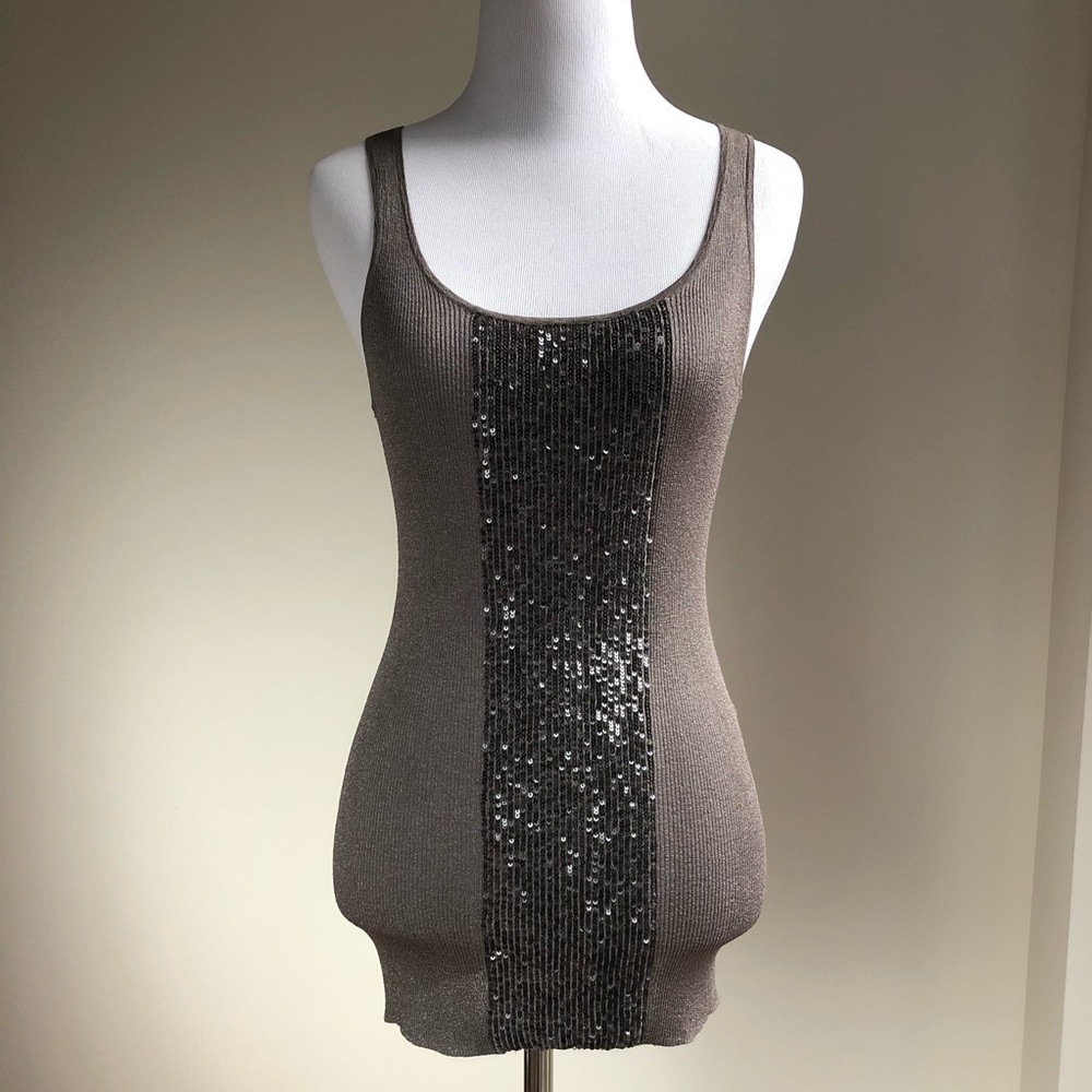 IIsli lurex metallic top